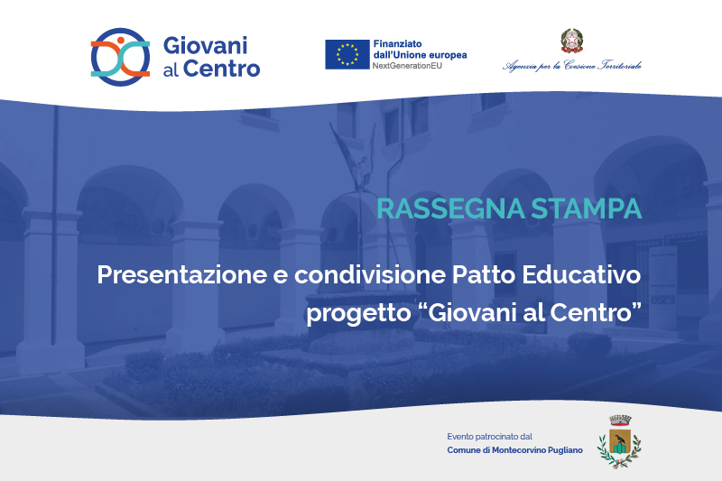 Presentazione progetto e Patto educativo